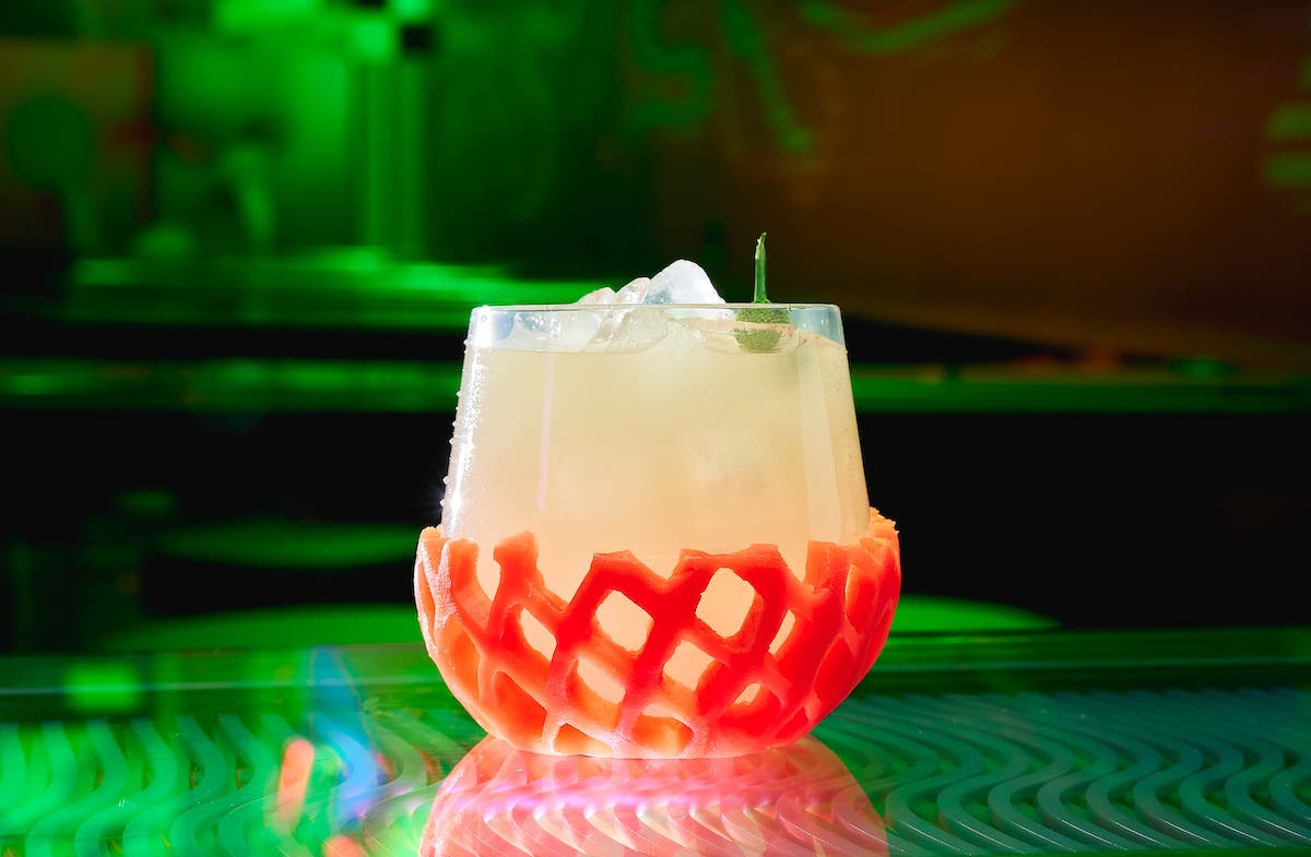 Datamosh Bar at Omega Mart Meow Wolf Las Vegas